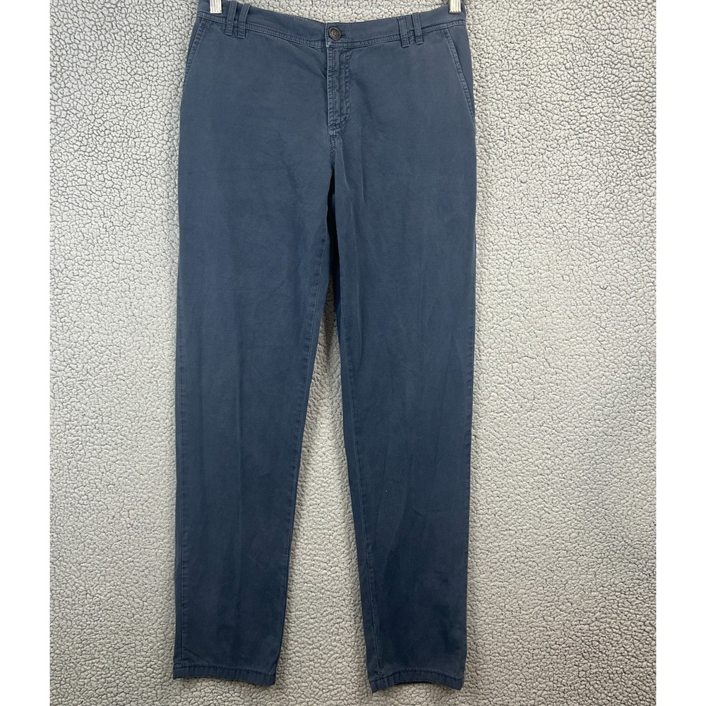 Brunello Cucinelli Pants Trousers Made In Italy Size 52 (33 x 34) Blue Tailored